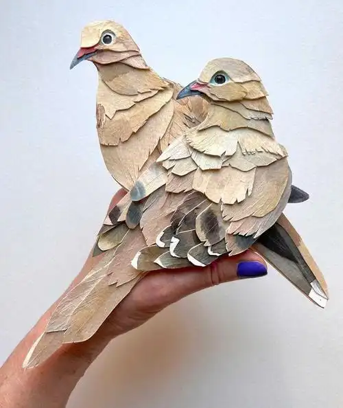 com 676767艺术家 sarah suplina 纸艺作品 | www.