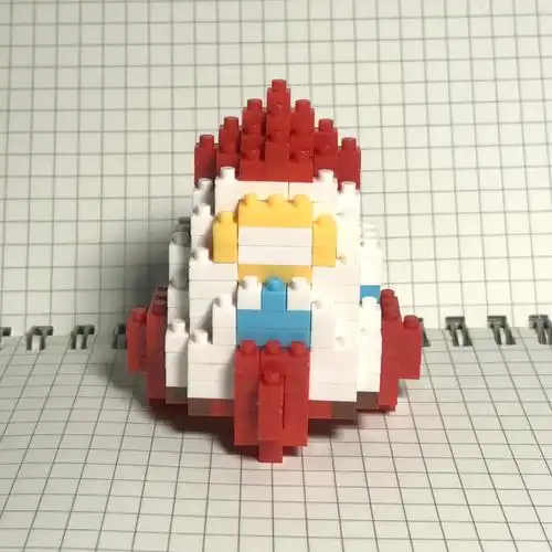 微钻积木小火箭040404咻咻咻附过程