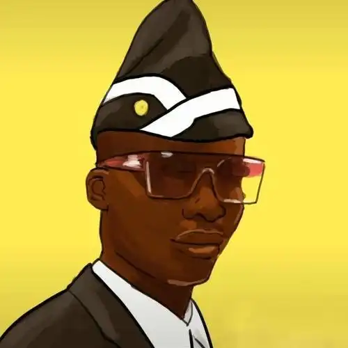 黑人抬棺头像谁有的