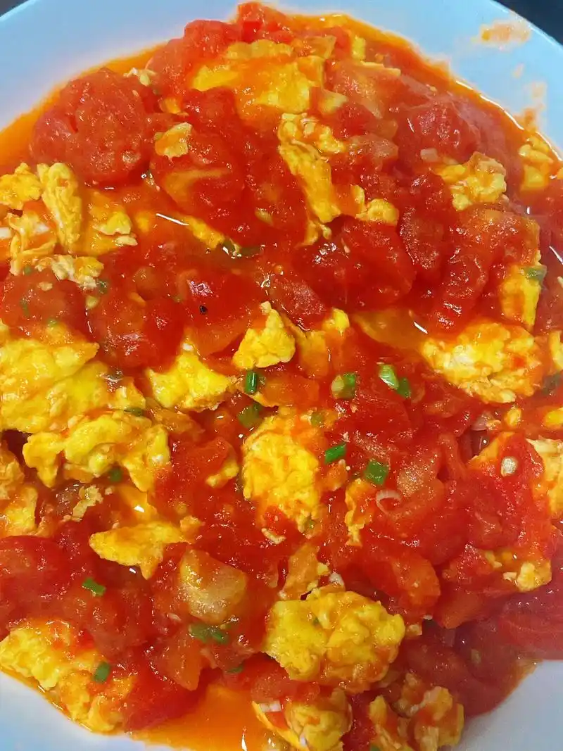 西红柿97炒鸡蛋04最简单的做法!