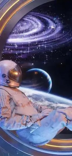 壁纸君|火爆全网的宇航员壁纸