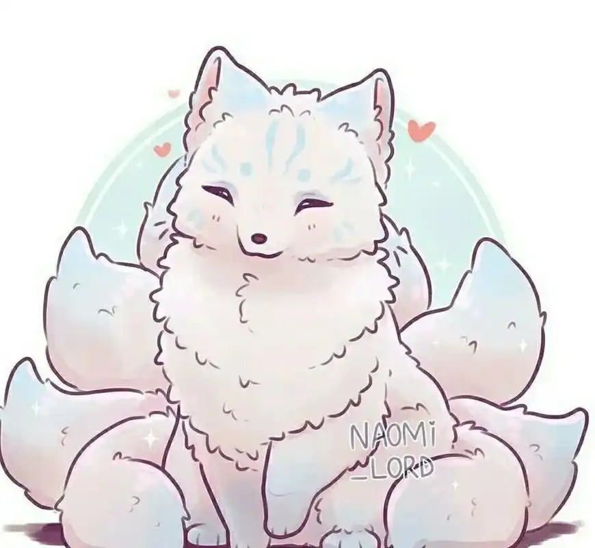 九尾狐头像(这也太可爱了7815) 你喜欢哪一只呢?