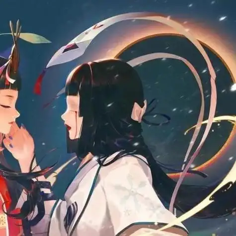 来更闺蜜头像啦古风闺头图源络