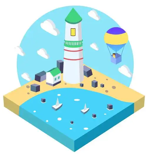 2.5d小场景临摹|插画|商业插画|另一个喵 - 临摹作品 - 站酷 (zcool)