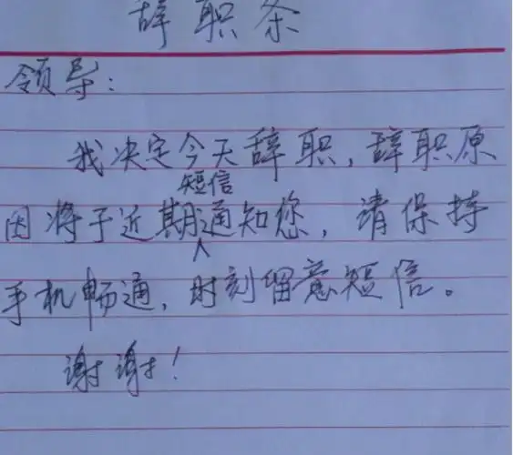 服装辞职信 服装辞职申请书