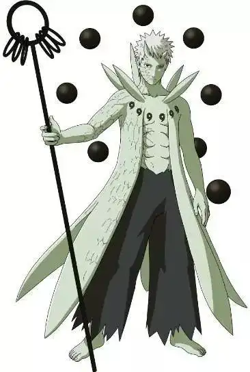 六道仙人模式的带土宇智波斑,拥有六道之力时是怎样的一种存在,几乎