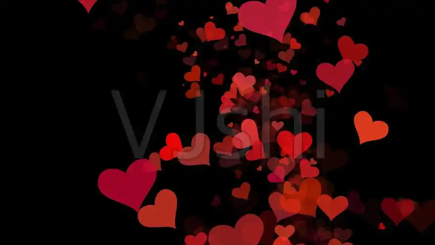 情人节爱心透明背景