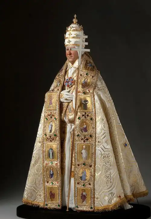 绘画参考#教皇 主教人物造型素材