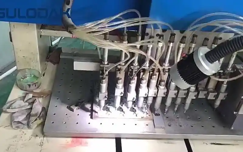 恒森滴塑机免烤专用uv灯抖音热滴胶机固化蓝光灯pvc糊树脂固化剂