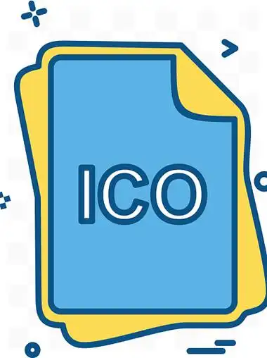 ico文件类型图标设计矢量