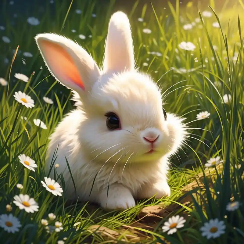 92超萌小兔子头像大放送95 喔,这组小兔子头像真的太可爱啦!