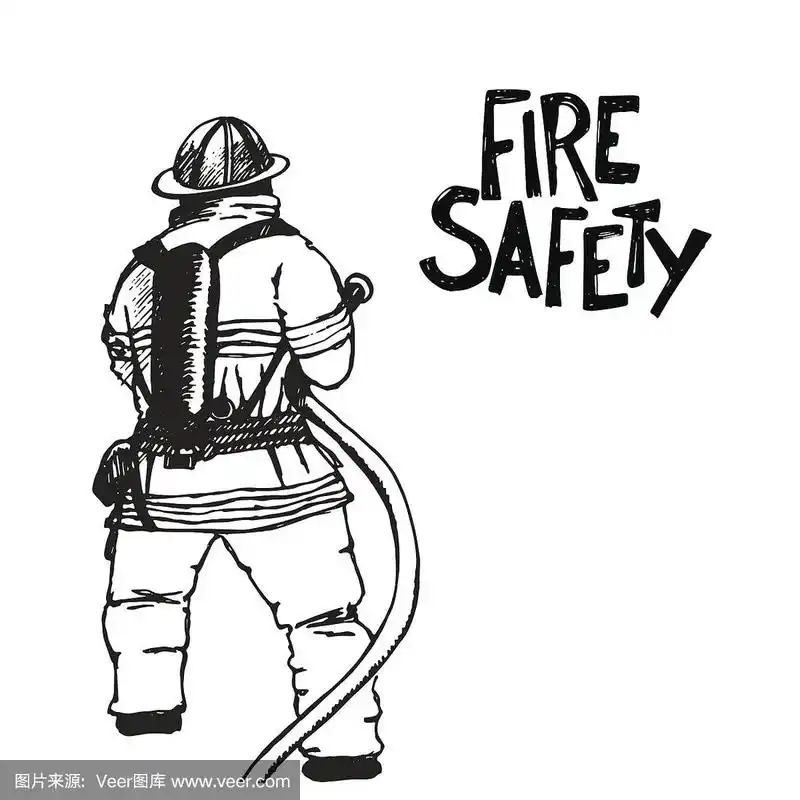 消防员,标志,灭火水龙带,紧急出口标志,志愿者