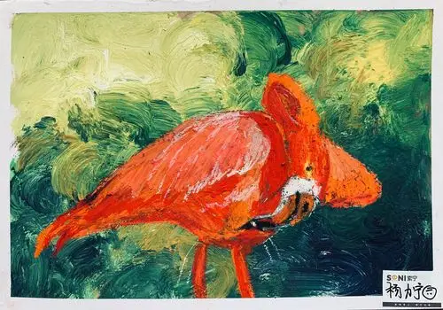 索宁美术综合班第九课:色彩装饰画动物