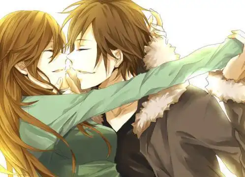 幸福动漫情侣,图片大全,高清,图库-回车桌面