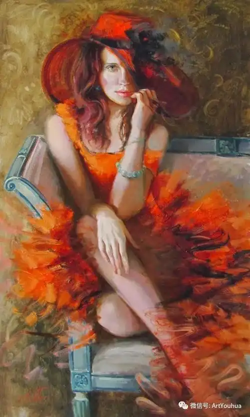 女性人物欣赏乌克兰画家irenesheri作品二