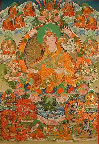 图解西藏唐卡佛像