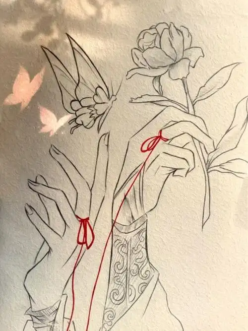 天官赐福简笔画