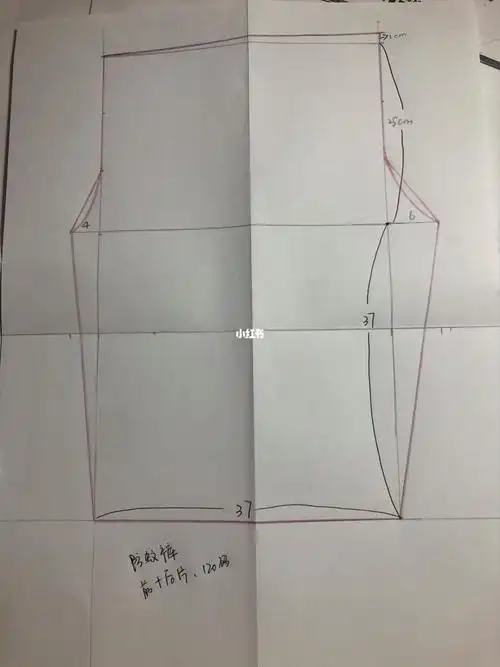 裁剪图分享防蚊裤