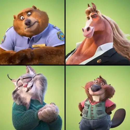 动态连更挑战#《疯狂动物城2》好多新动物 正式预告最后出现了好缎侣