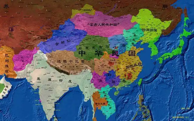 1945年随着二战日本的投降,苏联红军对伪满洲国的关东军和伪满洲国军