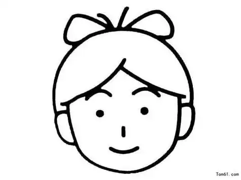 人物头像简笔画(图文)