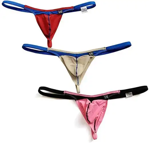 adahop 男式低腰薄冰丝 t 型后背丁字裤男式丁字裤