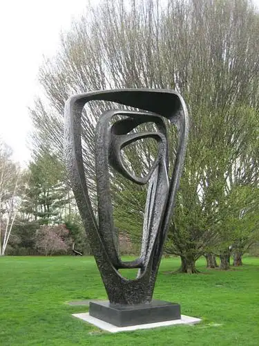 meridian-barbara hepworth, sculpture for state house, bronze