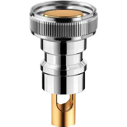 洗衣机水龙头自动止水阀防止脱落水嘴转接头全铜专用家用4分配件