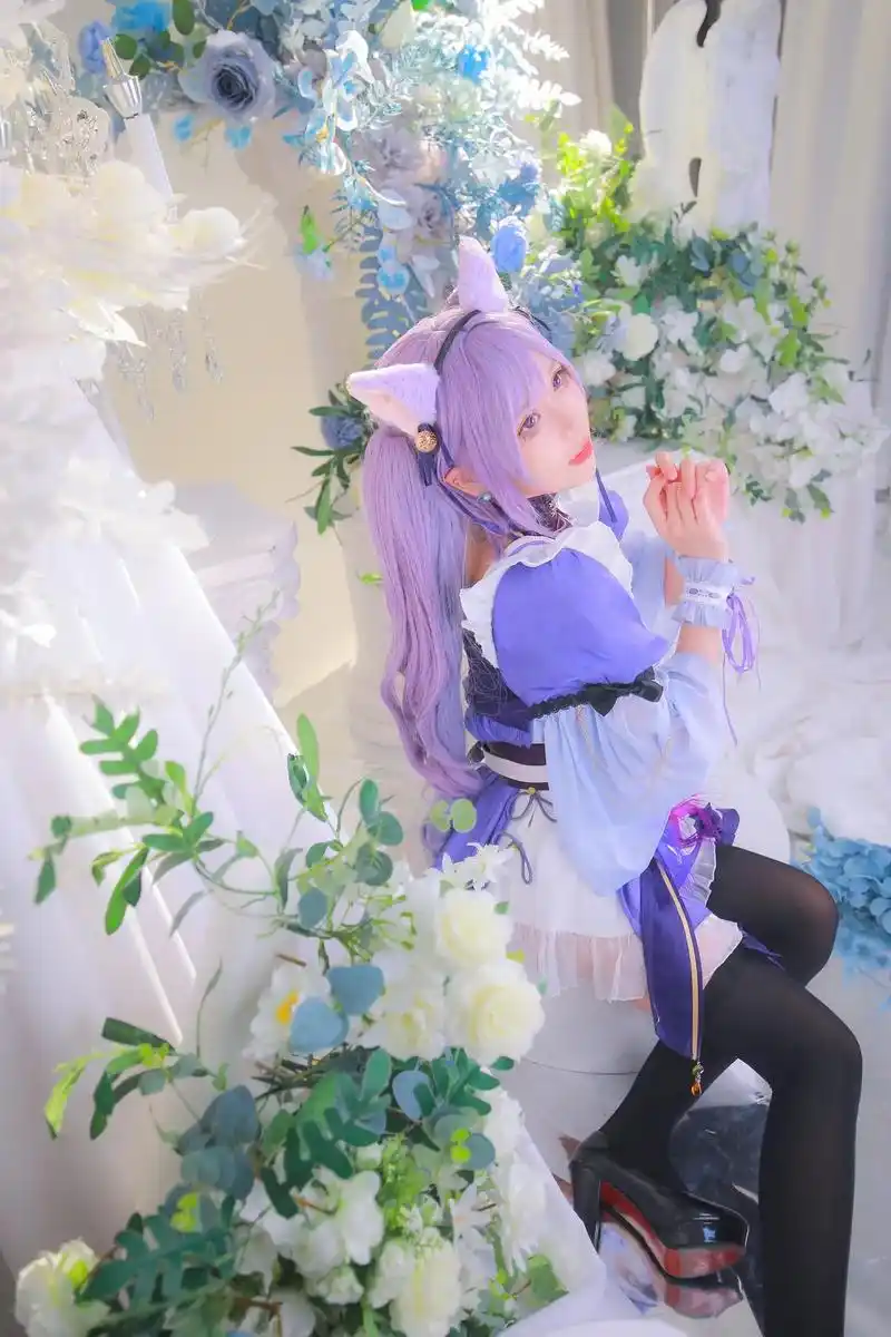 什么牛杂?#cos #原神cos #原神 #刻晴 #腼腆害羞 - 抖音