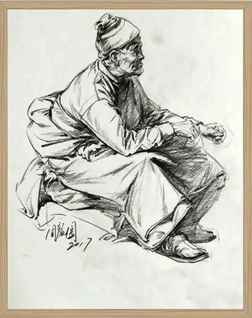 简单钢笔场景建筑风景速写技法,速写人物入门技巧图片作品 - 伴宝网