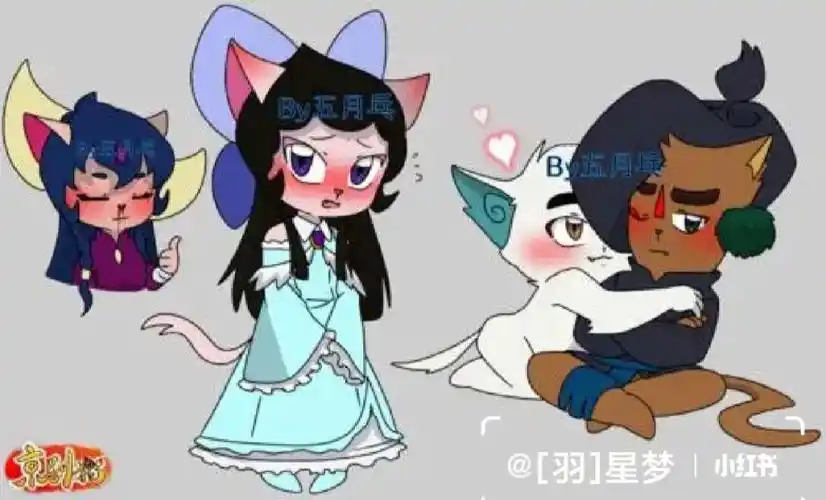 京剧猫武白 #京剧猫月青