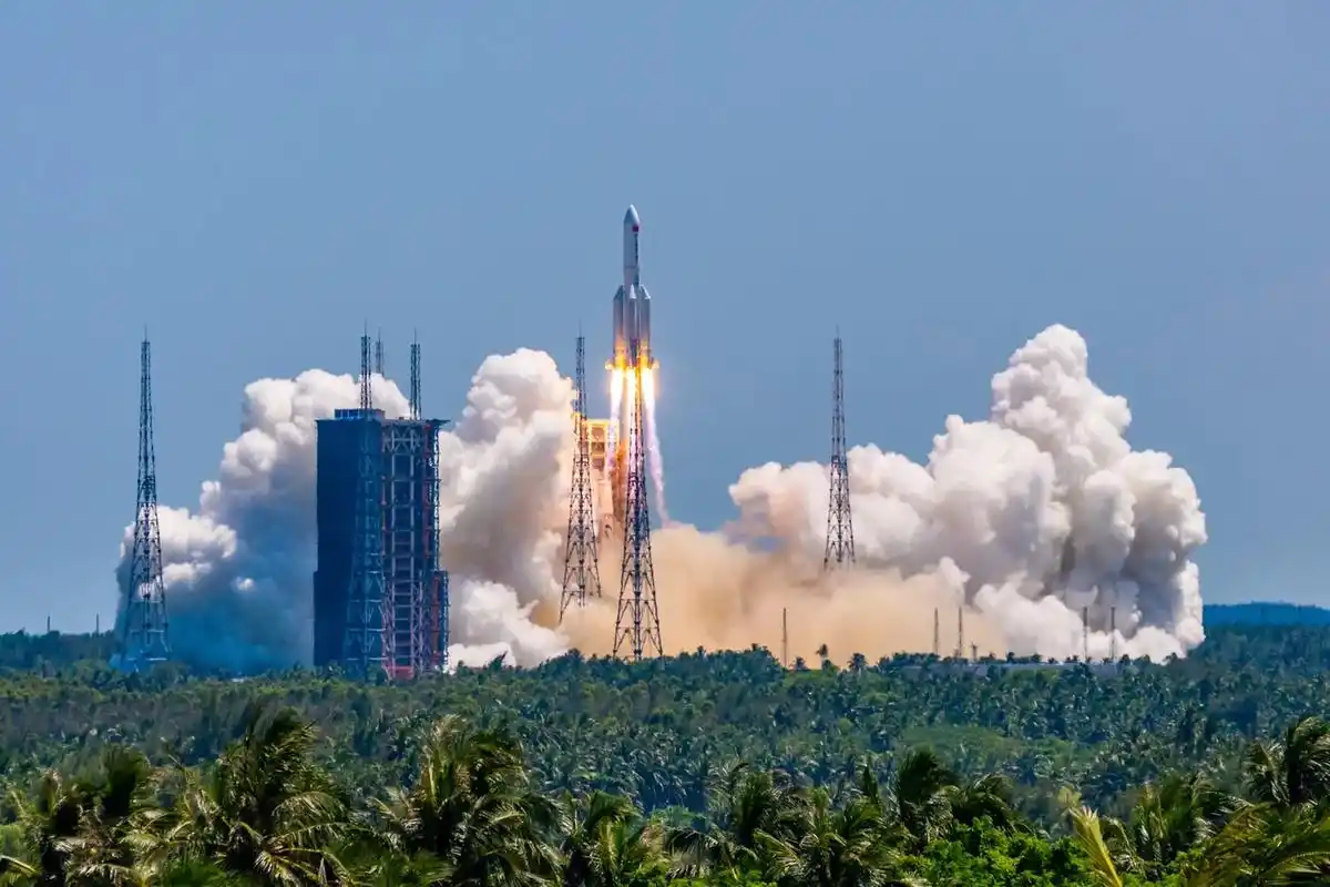 记录第一次现场看火箭发射 希望中国航天越 - 抖音