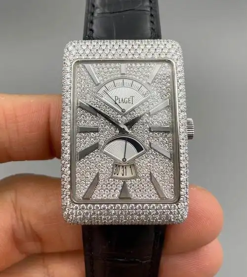 piaget伯爵黑带系列男士手表