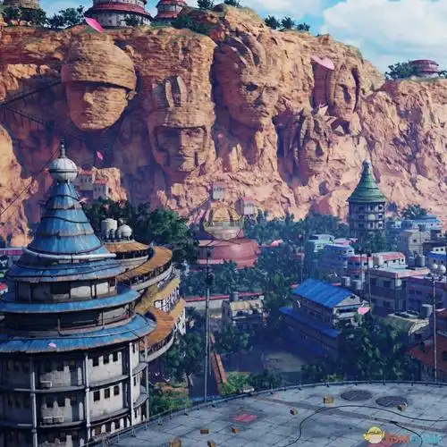 wallpaperengine3d场景火影木叶村动态壁纸