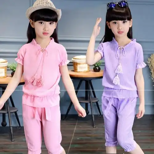 童装女装夏装套装