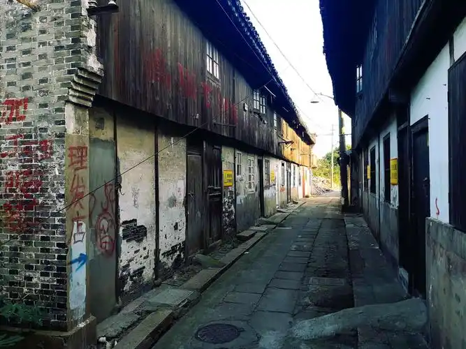 消失中的川沙横沔老镇