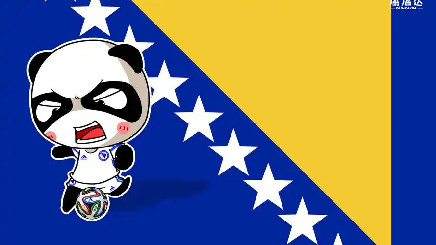 可爱卡通熊猫潘潘达世界杯电脑桌面壁纸第三辑高清大图预览1920x1080