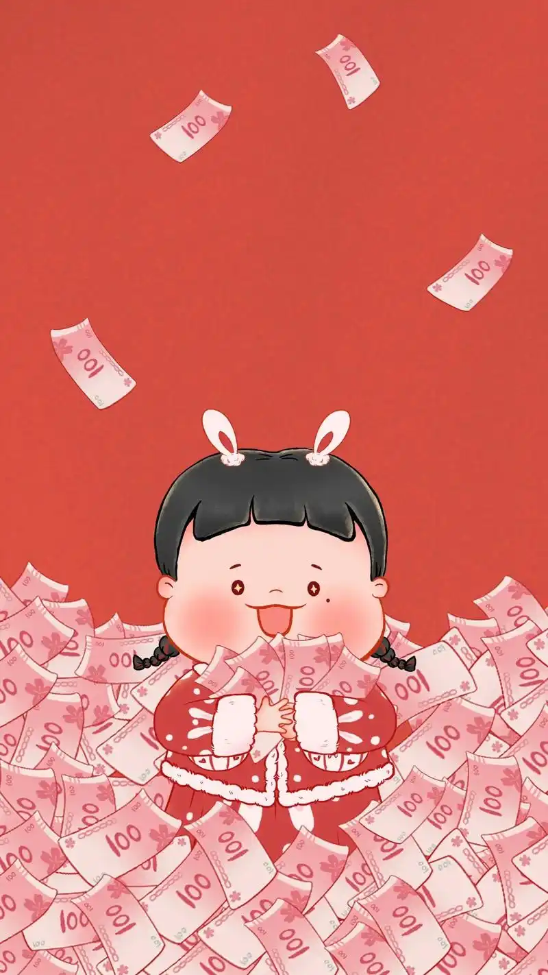 送你一张新年暴富壁纸82.