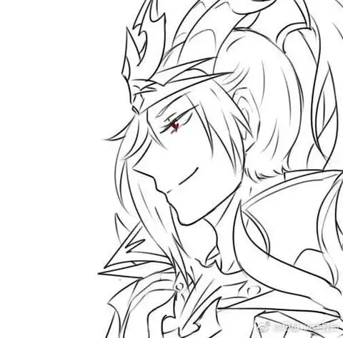 王者荣耀韩信简笔画教程