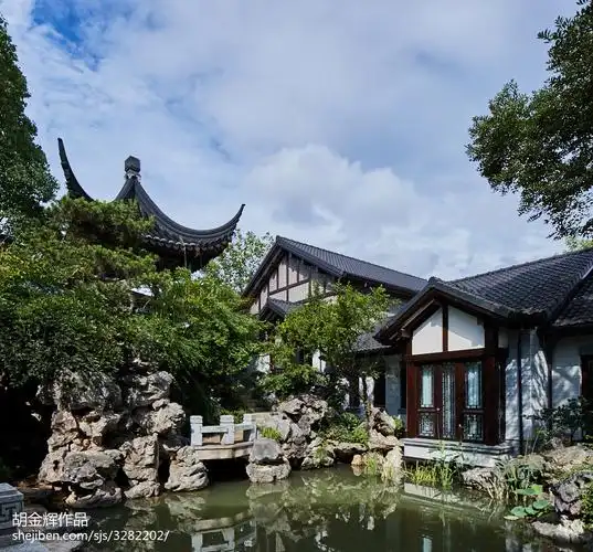 精致1000平新古典别墅装修图美式经典设计图片赏析