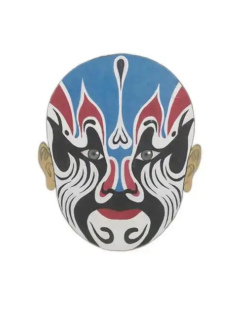 彩绘脸谱彰显国粹无穷魅力