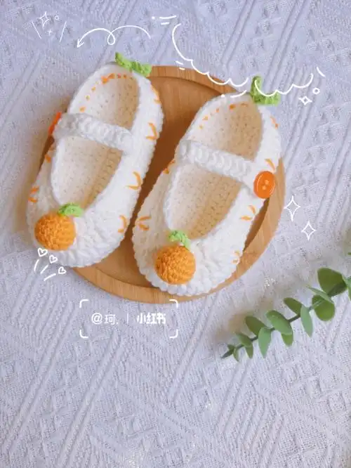 宝宝鞋钩织图解