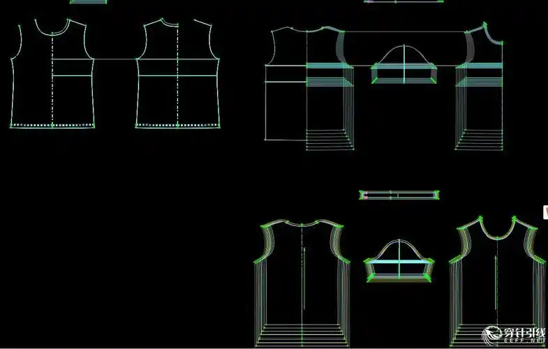 有哪位大神帮忙看下,这个t恤纸样有什么问题?
