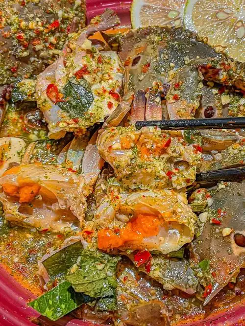 深圳这家的泰式生腌蟹60好吃到求老板别下架