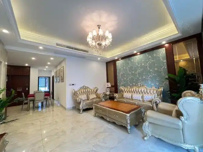 碧水花城欧式风豪华装修3房保养新净家私家电全齐拎包入住随时看