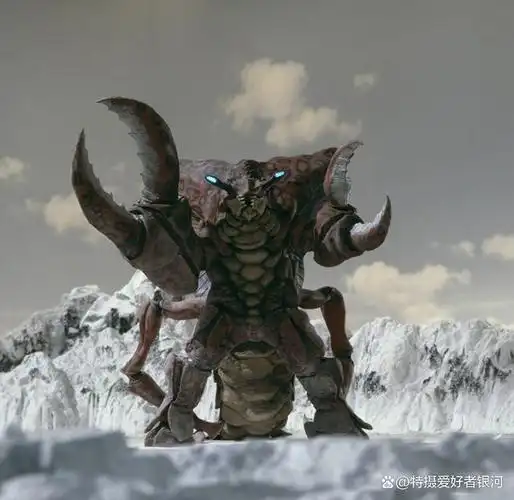 超合体怪兽法伊布王(五帝王),初登场于特摄剧《银河奥特曼s》第七话