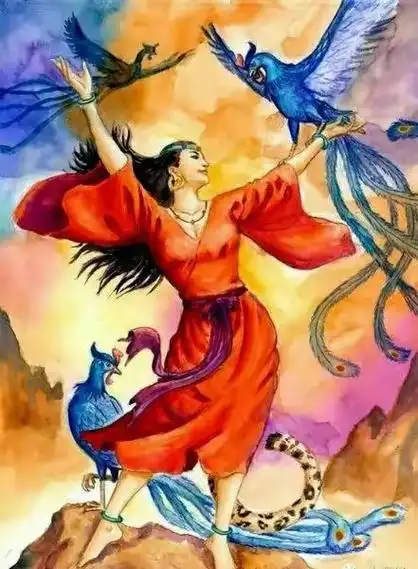 山海经中昆仑山的神兽_山海经里西王母所在的山是什么山 - 成语词句网