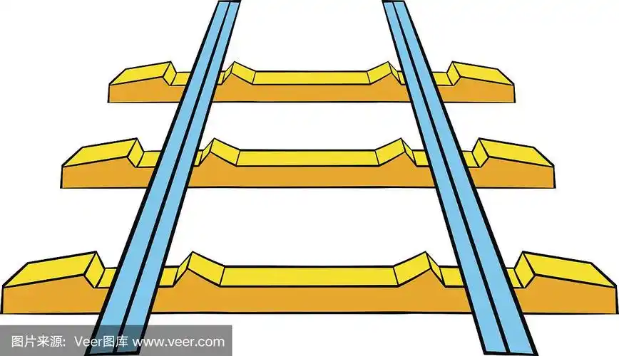 卡通,图标,铁轨轨道,迅速,水平画幅