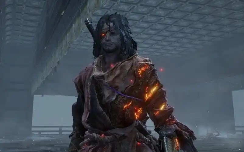 只狼极难获得的修罗外观太帅了吧