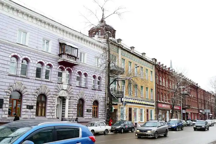 【伊尔库茨克:马克思大街(二) 摄影图片】风光摄影